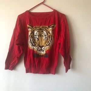 Tiger sweater